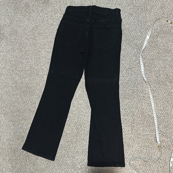 Clean black flare crop jean - Picture 5 of 5